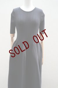 CFCL　 POTTERY SHORT SLEEVE DRESS　 col.BLACK