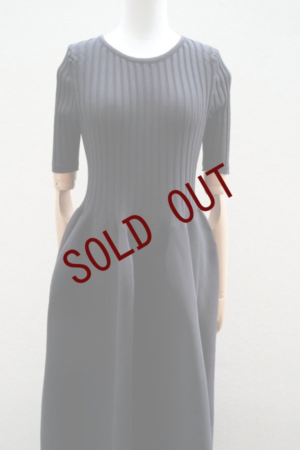 画像1: CFCL　 POTTERY SHORT SLEEVE DRESS　 col.BLACK (1)