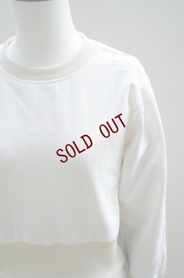 画像2: TANAKA　 THE  SWEAT SHIRT　 col.WHITE