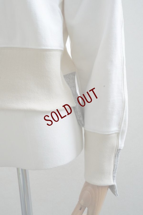 画像4: TANAKA　 THE  SWEAT SHIRT　 col.WHITE