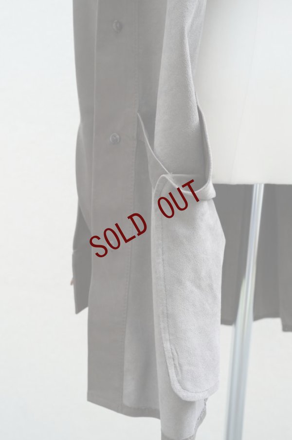 画像5: -50% AURALEE  CALF NUBUCK SHIRT  col. DARK BROWN