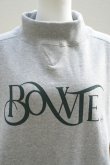 画像3: BOWTE　 COTTON LOOP WHEEL HIGH NECK SHORT SLEEVE　 col.GREY (3)