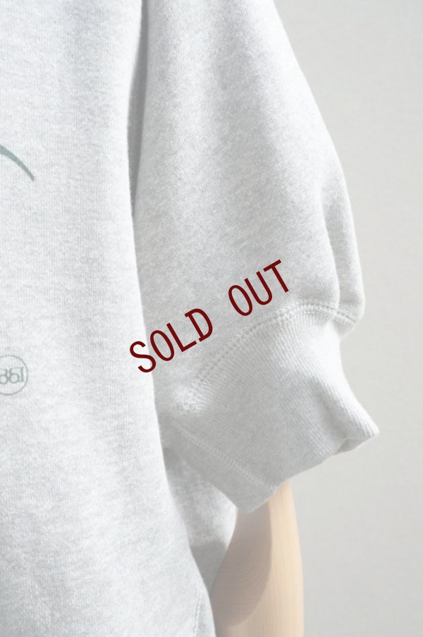 画像4: BOWTE　 COTTON LOOP WHEEL HIGH NECK SHORT SLEEVE　 col.GREY