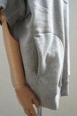 画像5: BOWTE　 COTTON LOOP WHEEL HIGH NECK SHORT SLEEVE　 col.GREY (5)