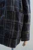 画像3: toogood　 THE PHOTOGRAPHER JACKET - WINDW CHECK LINEN　 col.FLINT/RAW (3)