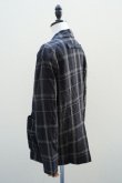 画像7: toogood　 THE PHOTOGRAPHER JACKET - WINDW CHECK LINEN　 col.FLINT/RAW (7)