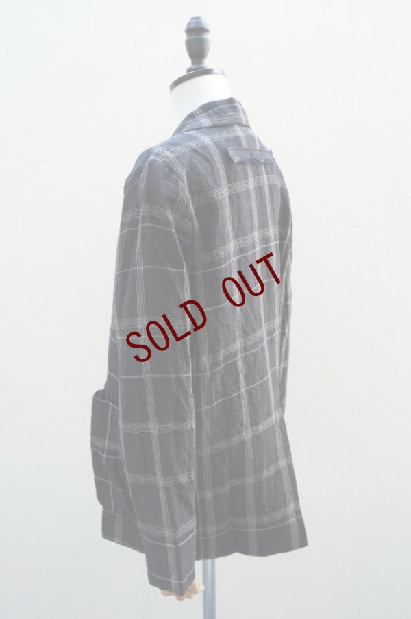 画像7: toogood　 THE PHOTOGRAPHER JACKET - WINDW CHECK LINEN　 col.FLINT/RAW