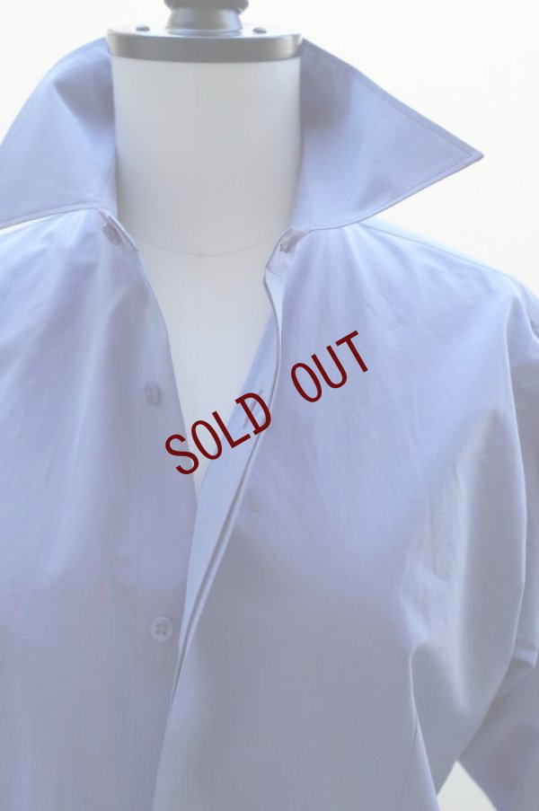 画像11: BOWTE　 FINX COTTON CHAMBRAY WITH TIE SHIRT　 col.BLUE