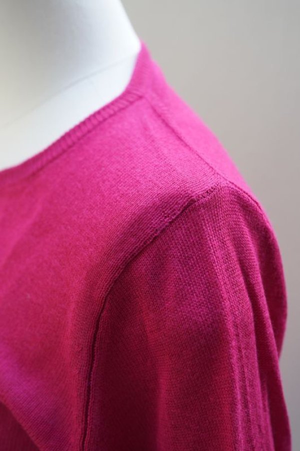 画像6: eleven 2nd　 Fine Silk Button Cardigan　 col.Berry