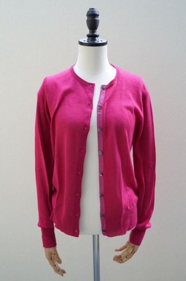 画像9: eleven 2nd　 Fine Silk Button Cardigan　 col.Berry