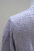 画像7: eleven 2nd  "Fine Linen Silk V-neck Jumper" col.Mist Blue