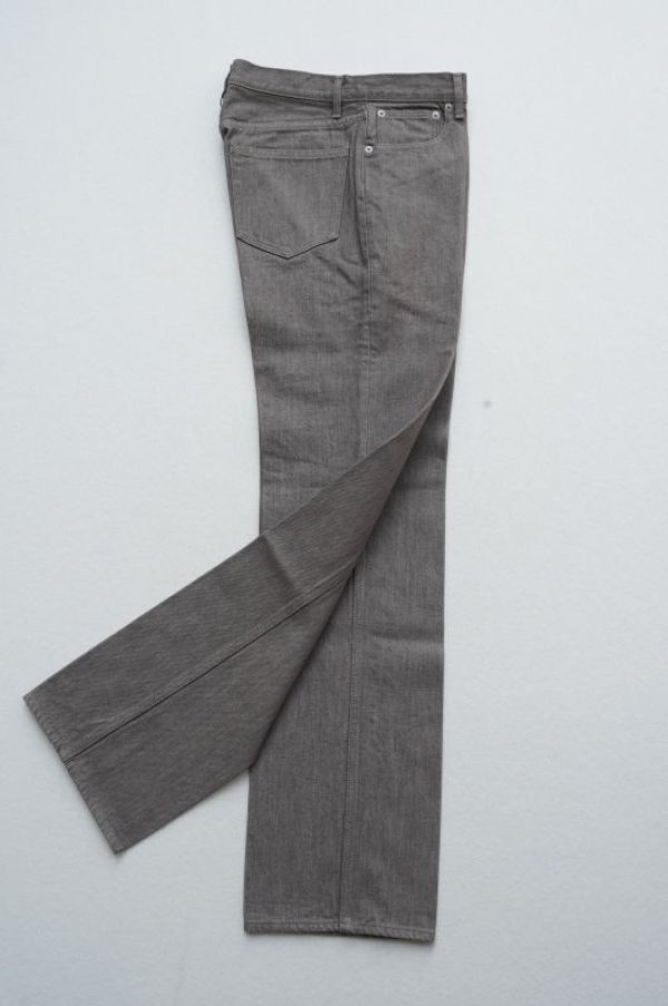 画像2:  AURALEE　 HARD TWIST BROWN DENIM 5P PANTS　 col.MOCHA BROWN