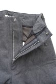 画像7:  AURALEE　 WASHED HARD TWIST CANVAS PANTS　 col.INK BLACK (7)