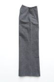 画像2:  AURALEE　 WASHED HARD TWIST CANVAS PANTS　 col.INK BLACK (2)