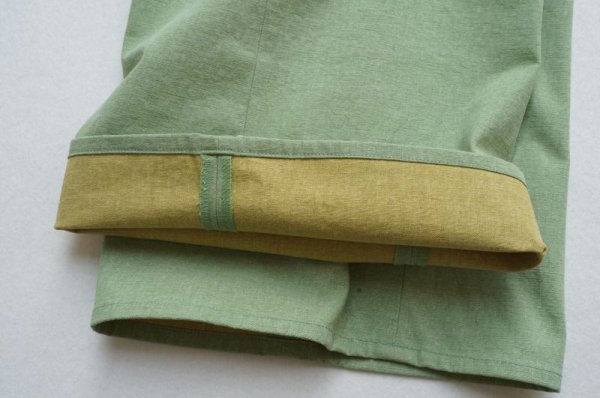 画像3: -50%  AURALEE  WASHED HARD TWIST CANVAS PANTS  col.GREEN