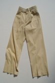 画像6:  AURALEE　 HARD TWIST FINX ORGANDY PANTS 　 col.LIGHT YELLOW CHAMBRAY (6)