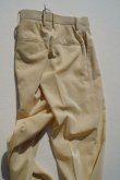 画像11:  AURALEE　 HARD TWIST FINX ORGANDY PANTS 　 col.LIGHT YELLOW CHAMBRAY (11)