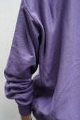 画像7:  AURALEE　 ELASTIC HIGH GAUGE SWEAT P/O　 col. PURPLE