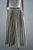 画像6: toogood　 THE ACROBAT CULOTTE  - BOLD STRIPE　 col.FLINT/RAW (6)