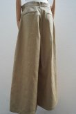 画像12: TANAKA　 THE WIDE SKIRT PANTS　 col.KHAKI (12)