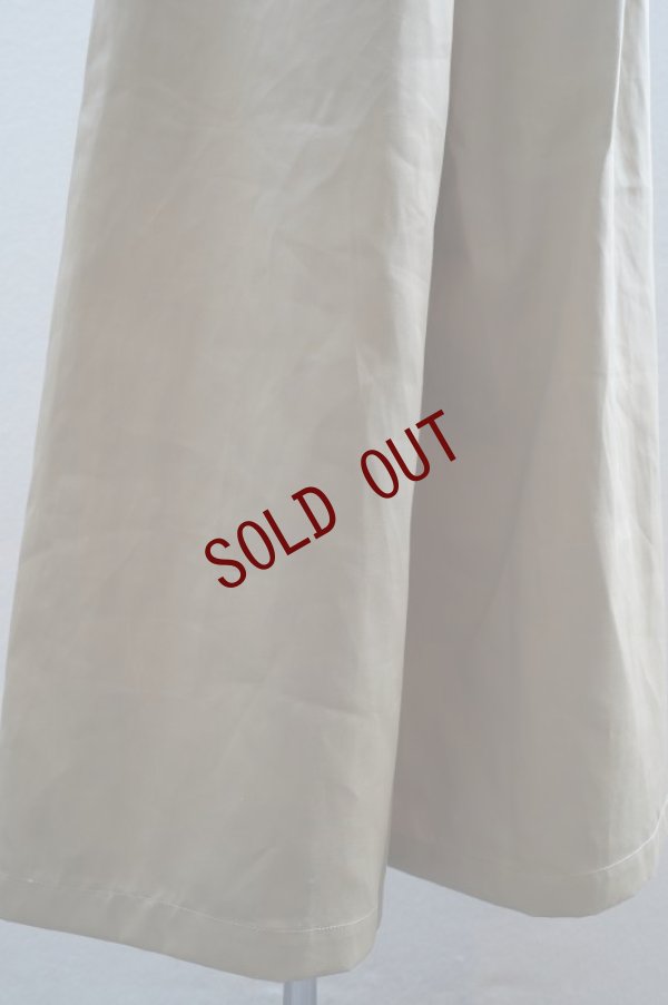 画像13: TANAKA  THE WIDE SKIRT PANTS  col.KHAKI