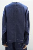 画像8: toogood　 THE SKIPPER JACKET - ORGANIC DENIM　 col. INDIGO (8)