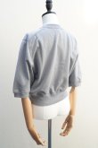 画像6:  AURALEE　 ELASTIC HIGH GAUGE SWEAT HALF SLEEVE P/O　 col. BLUE GRAY (6)