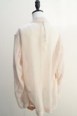 画像7:  AURALEE　 WOOL RECYCLE POLYESTER LENO SHEER JACKET　 col. IVORY (7)