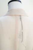 画像8:  AURALEE　 WOOL RECYCLE POLYESTER LENO SHEER JACKET　 col. IVORY (8)