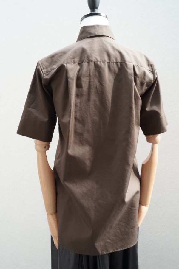 画像9: BOWTE　 FINX COTTON FRILL DRESS SHIRT　 col.BROWN