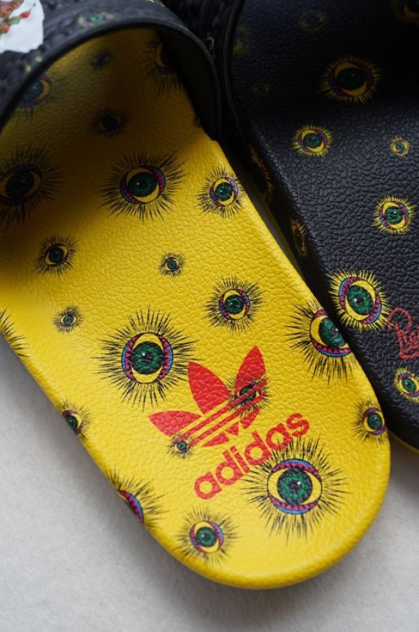 画像7: adidas　 ADILETTE TANAAMI　 col.CBLACK / FTWWHT  / YELLOW