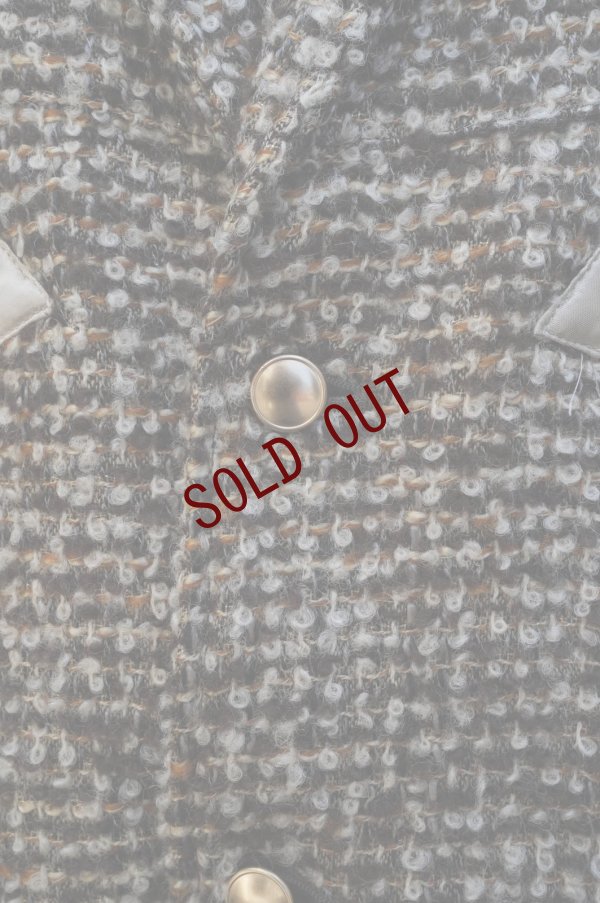 画像4: TANAKA　 WESTERN SHIRT　 col.BROWN TWEED