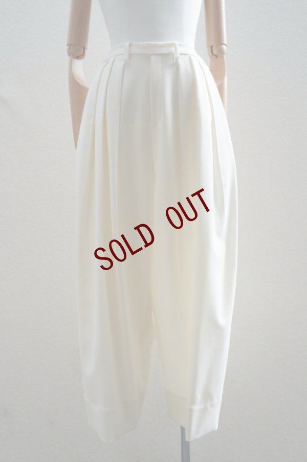 画像3: TENNE HANDCRAFTED MODERN　 3TUCK WIDE PANTS　 col. WHITE