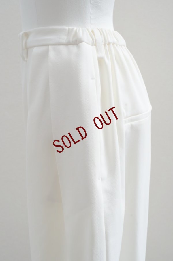 画像4: TENNE HANDCRAFTED MODERN　 3TUCK WIDE PANTS　 col. WHITE