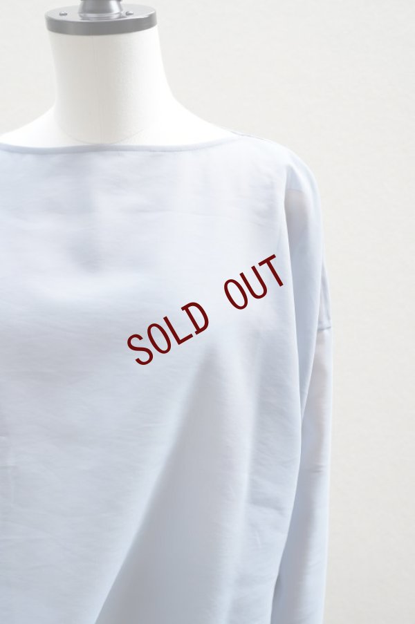 画像3: TENNE HANDCRAFTED MODERN　 ORGANZA PULLOVER　 col. BLUE GRAY