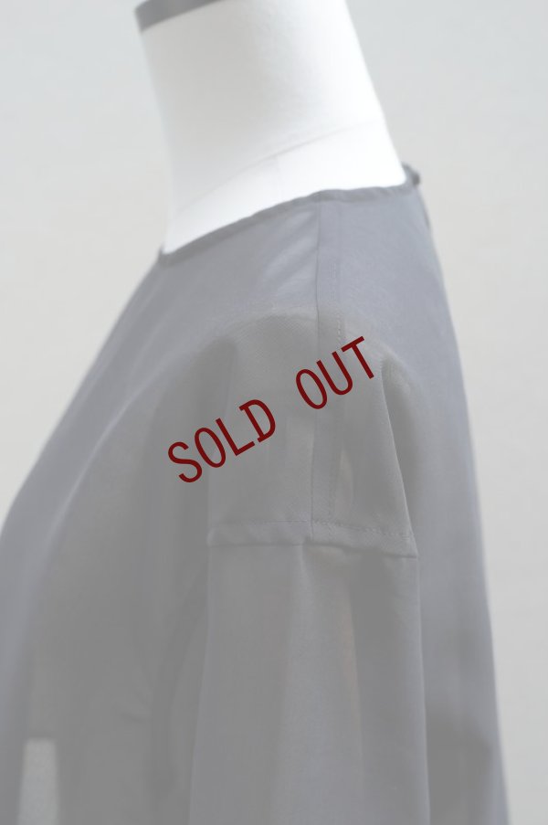 画像5: TENNE HANDCRAFTED MODERN　 ORGANZA SHORT PULLOVER　 col. BLACK
