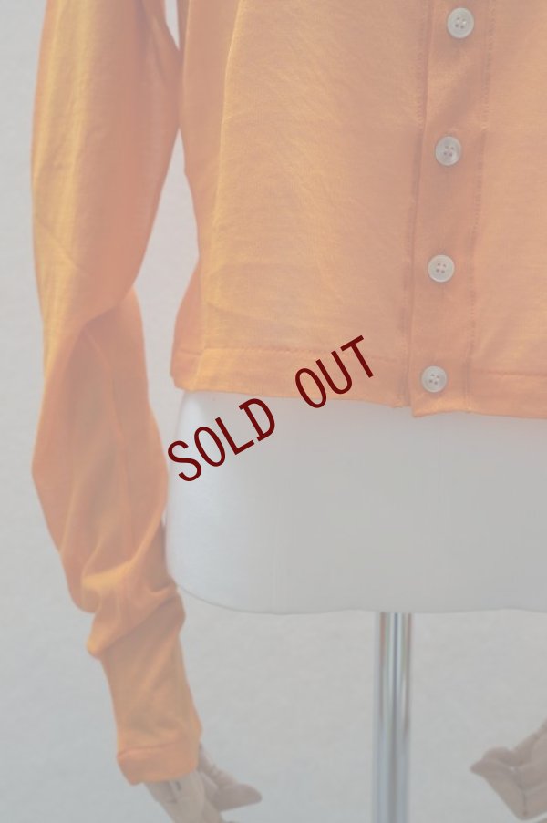画像3:  AURALEE　 HARD TWIST COTTON GAUZE CARDIGAN　 col. ORANGE