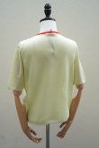 画像4:  AURALEE　 HARD TWIST HIGH GAUGE WOOL SILK KNIT TEE　 col. LIME YELLOW (4)