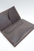 画像3: m.a+　 EXTRA LARGE WALLET　 W11-VAP1.0　 col.COW LEATHER MUD (3)