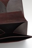 画像4: m.a+　 EXTRA LARGE WALLET　 W11-VAP1.0　 col.COW LEATHER AUBERGINE (4)