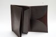 画像5: m.a+　 EXTRA LARGE WALLET　 W11-VAP1.0　 col.COW LEATHER AUBERGINE (5)