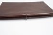 画像2: m.a+　 EXTRA LARGE WALLET　 W11/H-VARE0.7　 col.COW LEATHER BROWN (2)