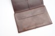画像6: m.a+　 EXTRA LARGE WALLET　 W11/H-VARE0.7　 col.COW LEATHER BROWN (6)