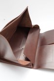 画像10: m.a+　 EXTRA LARGE WALLET　 W11/H-VARE0.7　 col.COW LEATHER BROWN (10)