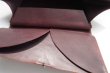 画像9: m.a+　 EXTRA LARGE WALLET　 W11/H-VA1.0　 col.COW LEATHER WINE (9)