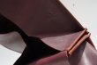 画像11: m.a+　 EXTRA LARGE WALLET　 W11/H-VA1.0　 col.COW LEATHER WINE (11)