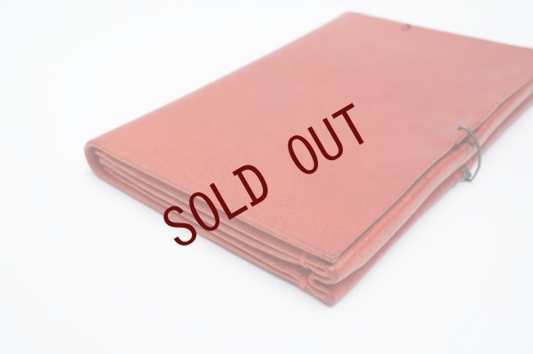 画像3: m.a+　 EXTRA LARGE WALLET　 W11/H-MAVA1.0　 col.PIG LEATHER HIGH RISK RED