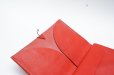 画像4: m.a+　 EXTRA LARGE WALLET　 W11/H-MAVA1.0　 col.PIG LEATHER HIGH RISK RED