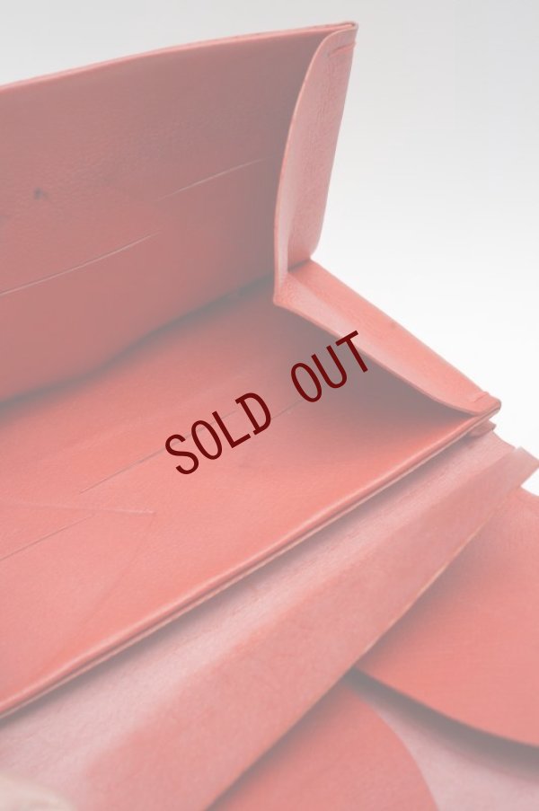 画像5: m.a+　 EXTRA LARGE WALLET　 W11/H-MAVA1.0　 col.PIG LEATHER HIGH RISK RED