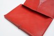 画像9: m.a+　 EXTRA LARGE WALLET　 W11/H-MAVA1.0　 col.PIG LEATHER HIGH RISK RED (9)